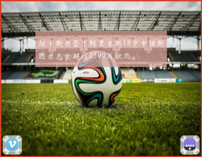 纽卡斯尔签下阿贾克斯18岁中场斯图尔总价超过2500万欧元
