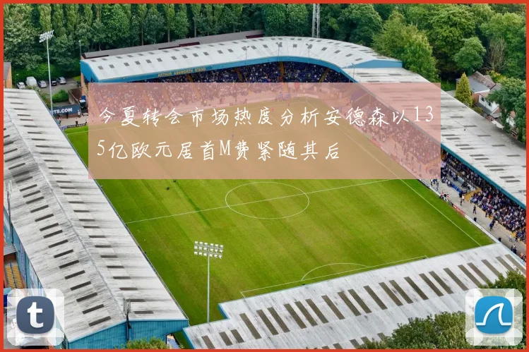 今夏转会市场热度分析安德森以135亿欧元居首M费紧随其后